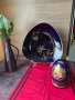 Порцеланови вази и купа кобалт, снимка 17