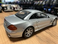 MOTOR MAX колекционерски модел MERCEDES SL500 ROADSTER 1999 г.1:18 55 лв. / 28.12 €, снимка 2