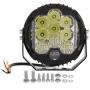 Кръгъл LED прожектор 120 mm 45 W, снимка 5