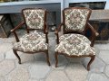 Уникални стари столове тип кресло. №3985, снимка 1 - Антикварни и старинни предмети - 40712955