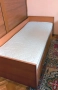 Единично легло 90х195 с двулицев матрак, рамка и чекмеджета, снимка 3