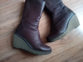 Дамски ботуши Gabina № 37, естествена кожа. , снимка 1