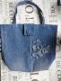 Ръчно изработени дънкови бутикови чанти, снимка 12