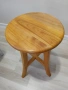 Табуретка-поставка от масивна акация, снимка 3