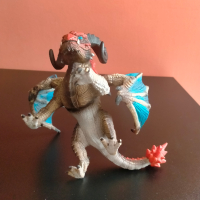 Колекционерска фигурка Schleich Dragon Battering Ram Дракон таран 70511 2014г, снимка 14 - Колекции - 44820356