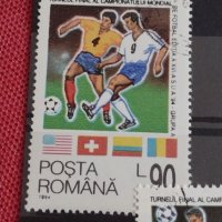 Пощенски марки чиста комплектна серия Футбол 1994г. Румъния за колекция - 22548, снимка 2 - Филателия - 36639694