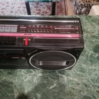 Vintage Black PHILIPS D8040 AM FM Stereo Radio Cassette Boombox, снимка 5 - Радиокасетофони, транзистори - 40007967