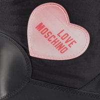 LOVE MOSCHINO № 35/36 🍊 Дамски кожени апрески "LOVE YOU" нови с етикети, снимка 4 - Дамски апрески - 42494103
