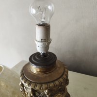Барокова настолна лампа, снимка 5 - Настолни лампи - 42444465