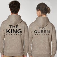 Промо цена Супер качествени Суичъри за семейства и влюбени двойки King Queen 6 модела, снимка 4 - Суичъри - 34566601