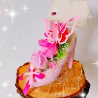 Керамична обувка с рози, снимка 5 - Подаръци за жени - 40553252
