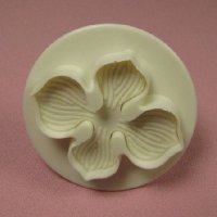 3 бр хортензия малки пластмасови резци форми с бутало и релеф форма резец цвете сладки фондан декор , снимка 2 - Форми - 37169027