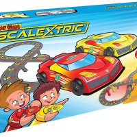 Аутобан Автомобилна Състезателна Писта с 2 коли Scalextric, снимка 5 - Коли, камиони, мотори, писти - 39359890