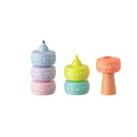 Хайлайтери, Fancy Macarons, 6 цвята, снимка 1 - Ученически пособия, канцеларски материали - 44489882