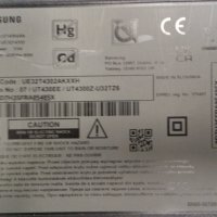 SAMSUNG-UE32T4302AK-, снимка 3 - Телевизори - 39789498