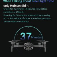 Дрон Hubsan ACE SE Refined с GPS, 9 KM разстояние, 4K камера и 37 мин полет, снимка 11 - Дронове и аксесоари - 42540009