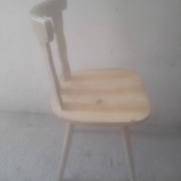 Баварски трапезен стол, масив, снимка 3 - Столове - 37542277