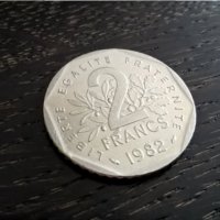 Монета - Франция - 2 франка | 1982г., снимка 1 - Нумизматика и бонистика - 29306013
