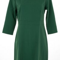 Зелена къса рокля марка Kabelle - L, снимка 2 - Рокли - 38157440