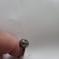 Сребърен пръстен филигран, снимка 3 - Антикварни и старинни предмети - 31183661