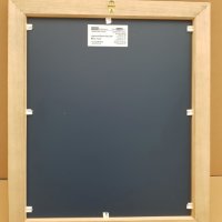 Огледало с дървена рамка с габаритен размер 35х41см, снимка 3 - Други - 40304840