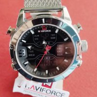 Нов часовник NAVIFORCE, военен модел, снимка 6 - Мъжки - 31964165