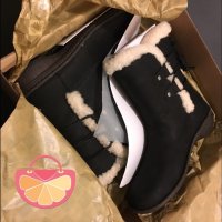 ПРОМО 🍊 UGG AUSTRALIA № 35/36 🍊 Дамски водоустойчиви зимни боти от ест. кожа нови с кутия, снимка 1 - Дамски боти - 23695386