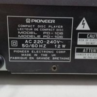 CD player Pioneer PD-106 -2, снимка 3 - MP3 и MP4 плеъри - 30104234