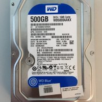2 бр Харда WD Blue 500GB, и Seagate BarraCuda 500GB, снимка 1 - Твърди дискове - 35331410
