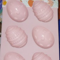 Великденски молд , силиконова форма Великден за бонбони, сапун, гипсови отливки, снимка 3 - Форми - 40096767