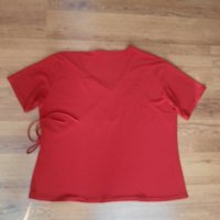 Червена тениска Must, снимка 16 - Тениски - 37644759