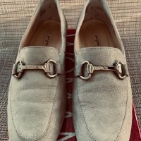 Удобни леко златисти обувки-лоуфъри PAUL GREEN, снимка 10 - Дамски ежедневни обувки - 36865563