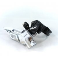 Shimano SLX FD-M671 3x10 декланшор за МТБ планински байк, 34.9mm clamp, снимка 3 - Части за велосипеди - 29605812