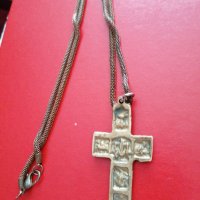 Бронзов кръст , снимка 4 - Колиета, медальони, синджири - 38182325