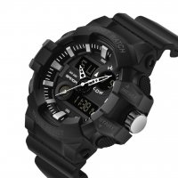 Спортно елегантен водоустойчив часовник Sanda, х, снимка 5 - Мъжки - 31973502
