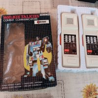 Уоки токи 1980г WALKIE TALKIES COMBAT COMMUNICATORS , снимка 1 - Електрически играчки - 42244336
