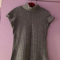 Сива блуза , снимка 1 - Блузи с дълъг ръкав и пуловери - 38184345