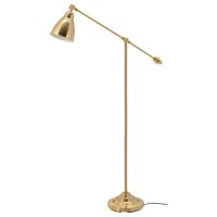 Висок златист лампион във винтидж стил, снимка 1 - Лампиони - 42154114