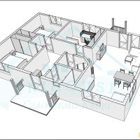 Едноетажна Къща ДK 104 м2, снимка 7 - Ремонти на къщи - 35187352