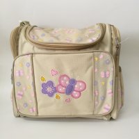 Чанта за бебешки принадлежности, в син и бежов цвят, снимка 2 - Кенгура и ранички - 39610992