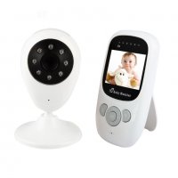 2.4 инчов 2.4Ghz безжичен цифров видео бебефон за нощно виждане инфрачервен LED бебешка камера, снимка 2 - Бебефони - 33758076