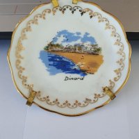 Антикварна френска порцеланова чинийка , снимка 2 - Антикварни и старинни предмети - 38180674