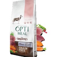 OptiMeal Grain free adult dogs - DUCK & Vegetables-Беззърнена за израснали 16+4кг. Гратис, снимка 1 - За кучета - 38083704
