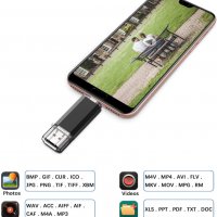 256 GB USB и Type C флашка, OTG за Android и PC, метален корпус, снимка 4 - USB Flash памети - 37252010