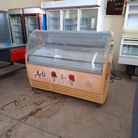 Професионална хоризонтална хладилна витрина за сладолед, снимка 2 - Витрини - 44774160