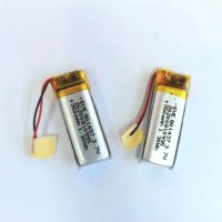 LiPo батерии 350mAh 3.7V 801437 - За дрон, ел. цигара, блутут, снимка 1 - Друга електроника - 42181820