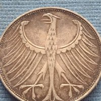 Сребърна монета 5 марки 1972г. Германия уникат за КОЛЕКЦИОНЕРИ 39622, снимка 5 - Нумизматика и бонистика - 42763438