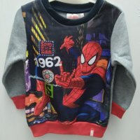 Намалени! Нови детски ватирани блузи Spiderman, 2-3 г., 3-4 г., снимка 3 - Детски Блузи и туники - 42744259
