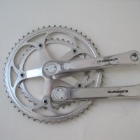 Shimano Dura-Ace FC-7402- комплект шосейни курбели, снимка 1 - Части за велосипеди - 36742209
