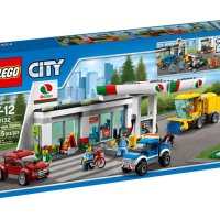 Употребявано LEGO® City Бензиностанция 60132, снимка 1 - Конструктори - 42212538